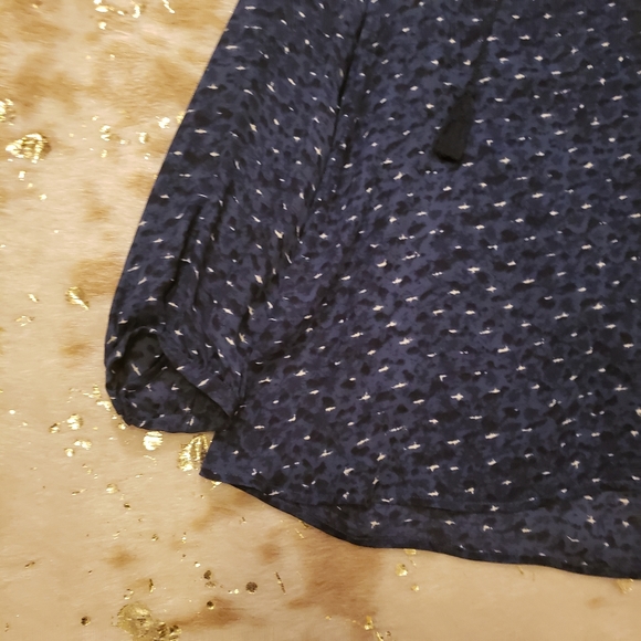 EUC Joie S Blue Long Sleeve Silk Blouse - Picture 2 of 6